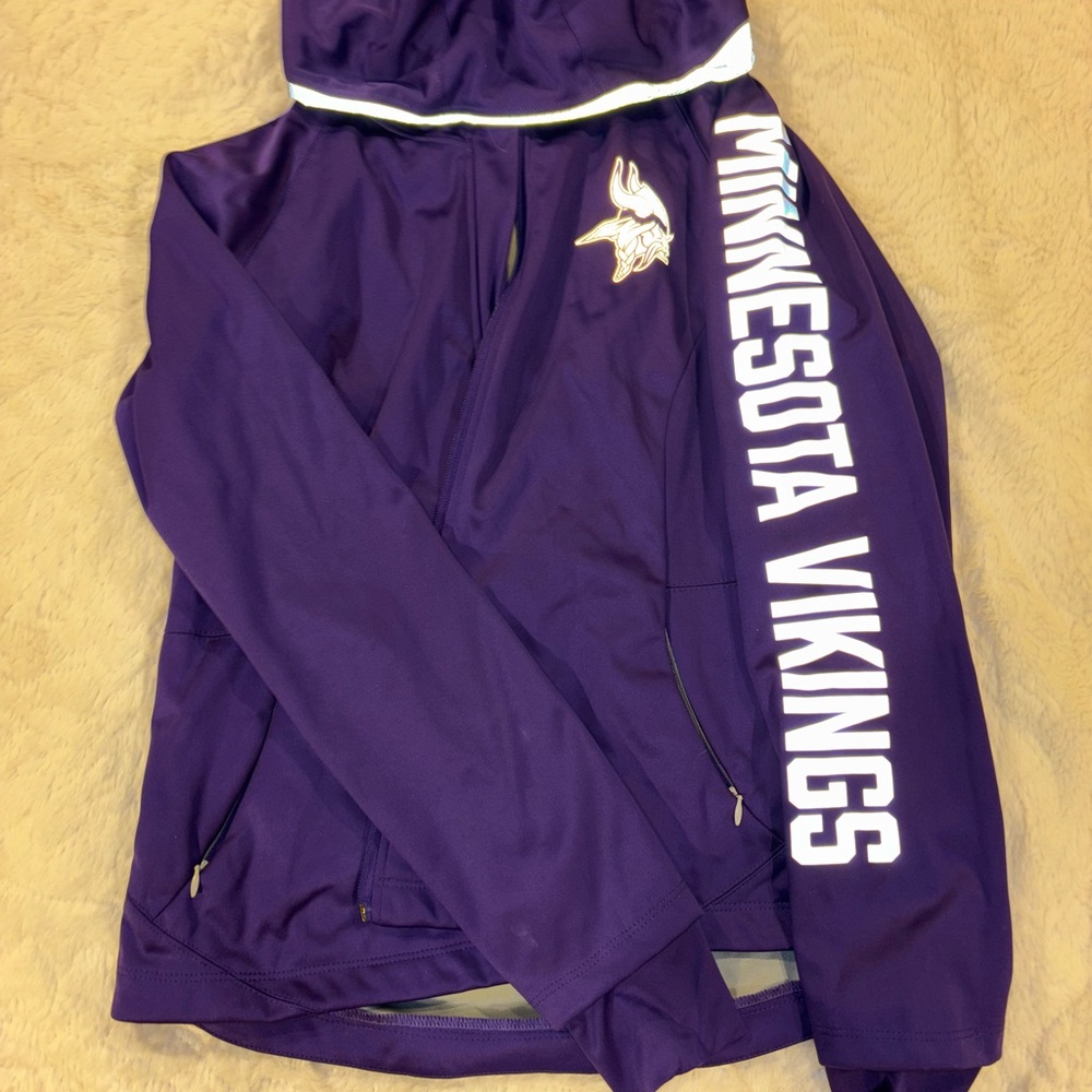 NFL Minnesota Vikings Purple Varsity Jacket